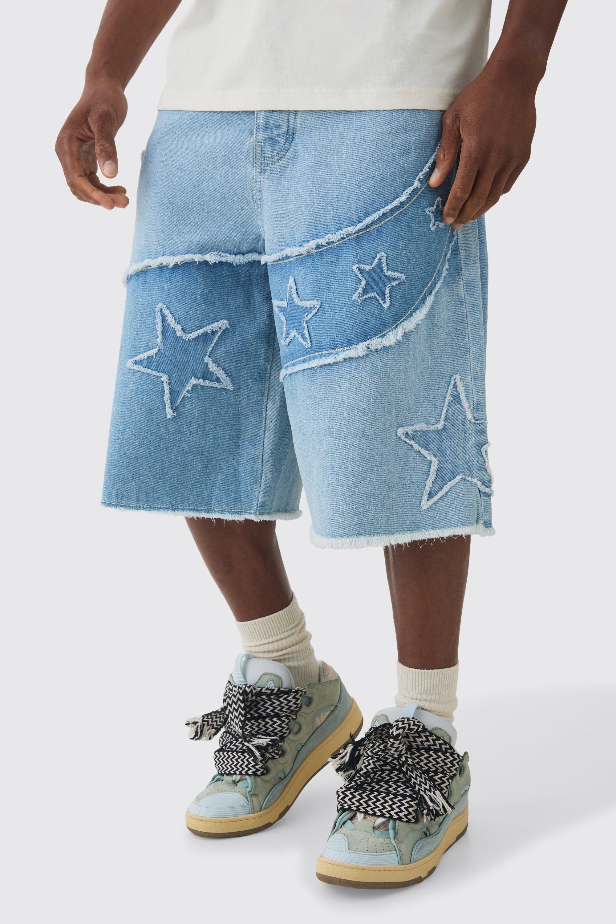 パンツ Star logo rigid Denim Jorts belvet Star logo rigid Denim Jorts – BELVET